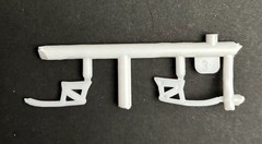 65 Chevy Impala Foose HOOD HINGES 232 1653 Model Car Parts