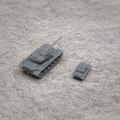 1/350/700 M60A1 Tank Resin Miniature Model