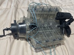 Revell Visible V-8 Engine 1:4 Scale Model Kit As Is, Needs Reassembled/As Is