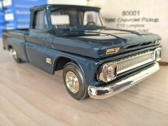 LNIB! *RARE 1966 CHEVY C10 PICKUP LONGBOX PROMO MODEL LIMITED EDITION *1 OF 500!