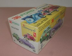 1936 Ford Roadster/Coupe, Vintage AMT Trophy Series Kit #’36, Empty Kit Box