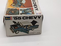 Vintage Revell 55 Chevy Model Kit 1/25 Scale H-1374 Open Box Never Used