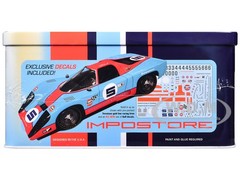SKILL 2 MODEL KIT GULF RACING IMPOSTORE W/COLLECTOR TIN 1/25 SCALE MPC MPC1043