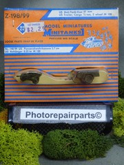Roco Minitanks 1/87 WWII US 37mm Anti Tank Gun & M-100 Trailer Lot # 7511k©
