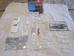 JO-HAN BOSS HOSS MUSTANG FUNNY CAR JUNKYARD MODEL KIT PARTS LOT #801