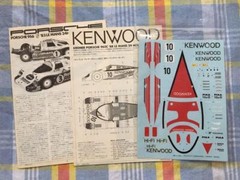 Modeler’s Tamiya 1/24 Kenwood Porsche 962C Platic model Limited Vintage Rare
