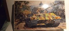 Two 1/35 military plastic model kits tanks.