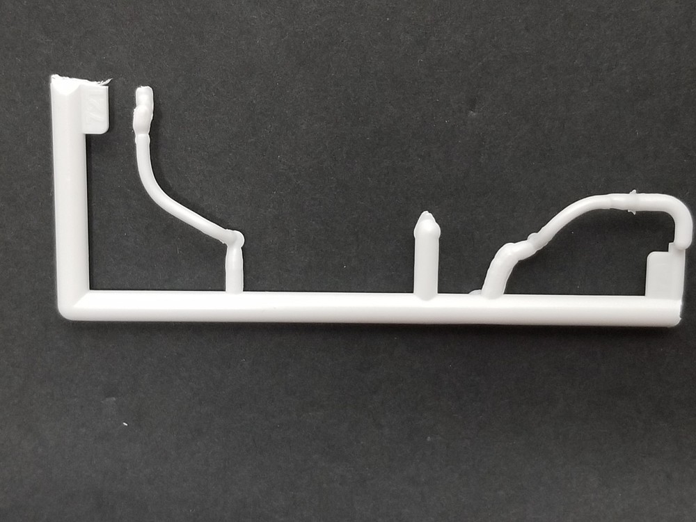 1977 Chevy Monte Carlo RADIATOR HOSES from Salvinos JR 1:25 Model Kit