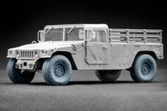HMMWV MT/R 24-bolt Sagged wheel set (3d printed) 1/35 ScaleX WM 35001S
