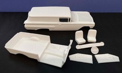 1960 CHEVROLET SEDAN DELIVERY RESIN CONVERSION KIT for NEW AMT 1960 CHEVY NOMAD