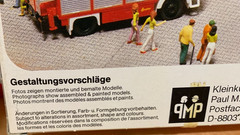 Preiser HO Modell Model Kit #1182 Mercedes-Benz Rescue & Salvage Crane Truck NIB