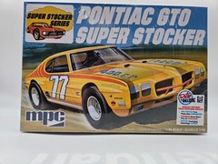 MPC 1970 PONTIAC G.T.O. SUPER STOCKER RACE CAR 1/25 SCALE NIB