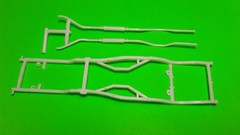 Frame Straight Axle Gasser Spirit of 57 1957 Chevy Bel Air 1/25 MPC Rear End
