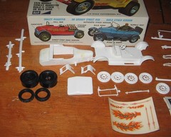 MPC Piping Hot 1926 Morris Cowley Wild Drag 1/32 Kit #2-1010 Built in Box 70s