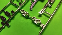 1971 426 Hemi Cuda Plymouth 1/24 Body Shell Grill Chrome Bumper Model Car Parts