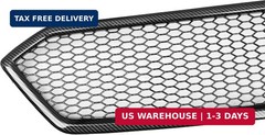 Car Front Bumper Upper Grille For Subaru Impreza WRX STI 2018-2021 Matte Black G