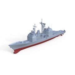 SSMODEL 574S 1/1200 Military Model US Navy Monterey Missile Cruiser Full Hull