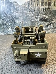 Built 1/35 M16 AA Half-Track Multiple Motor Carriage Anti-Aircraft !!