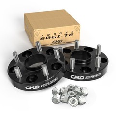 1 Inch Wheel Spacers Hubcentric 5×4.75 Compatible For Camaro 1.0″ (2pc) Black