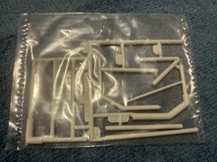 1 25 scale model parts 66 Ford Galaxie 500 Rollbar Only