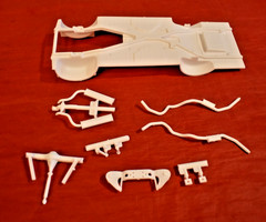 AMT Craftsman 1960 Chevy Nomad Station Wagon Chassis 1/25