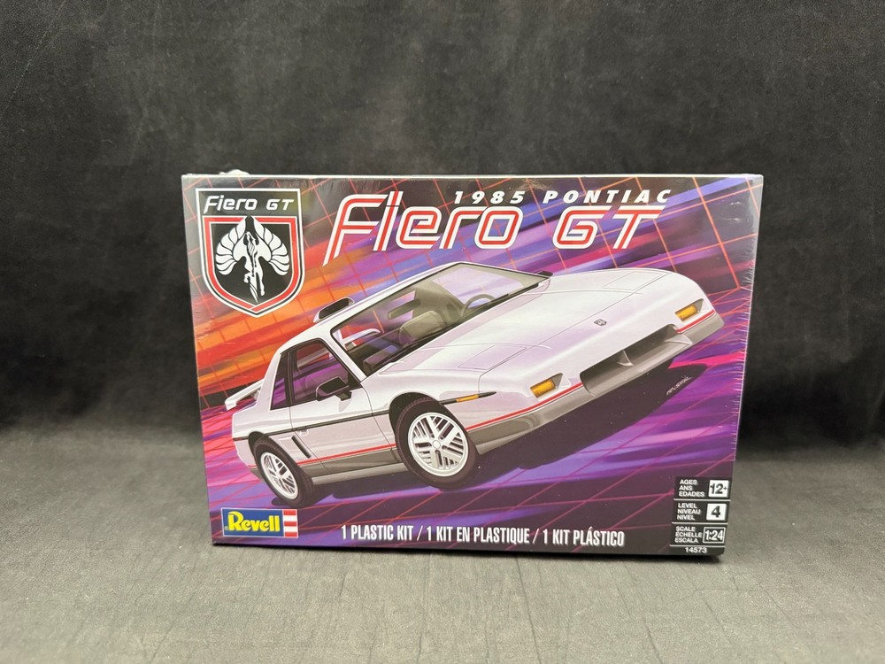 Revell 1985 Pontiac Fiero GT 1:24 Scale Plastic Model Kit 14573