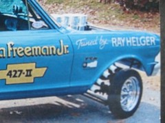 LAST CHANCE !! Dana Freeman’s 65′ Nova AWB 1/25th Decal from Fremont Racing