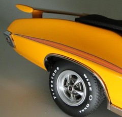 GTO Pontiac Race Car Hot Rod Dragster Racing Racer Muscle Built Model Promo