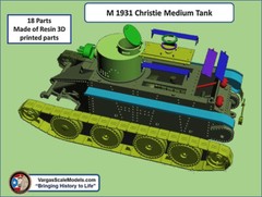 1/35 Christie M1931 T3 Tamiya, Meng, Resicast, Takom, CSM, Roden Commander