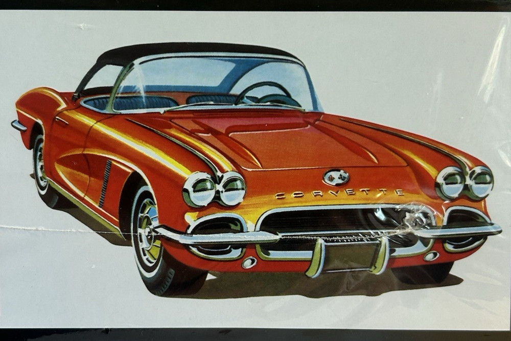 AMT Chevrolet 1962 Corvette 1 of 3 way Build Model Kit NEW in FACTORY SEALED BOX