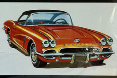 AMT Chevrolet 1962 Corvette 1 of 3 way Build Model Kit NEW in FACTORY SEALED BOX