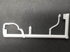 1977 Chevy Monte Carlo RADIATOR HOSES from Salvinos JR 1:25 Model Kit