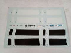 1968 Chevrolet Camaro Z-28 AMT 1:25 Model Kit 6559 Sealed Parts Bags