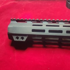 15″ Handguard Black and a hess bank truck