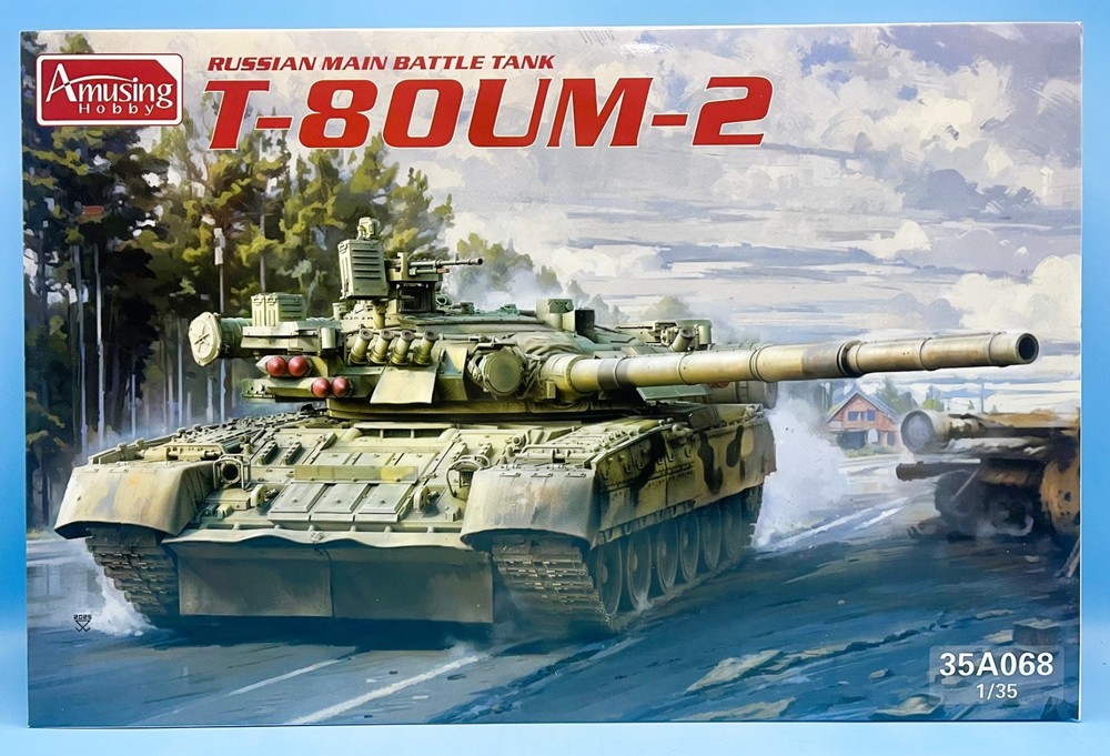 Amusing Hobby AH 35A068 1/35 T-80UM-2 Russian Main Battle Tank Brand New