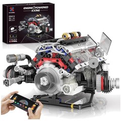 STEM Toy Gift for Adults: Mini V8 Engine Kit