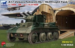 Bronco CB35210 1/35 A17 Vickers Tetrarch Mk.I/Mk.ICS Light Tank