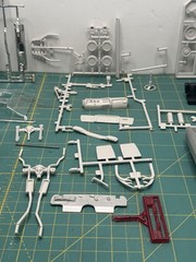 AMT Ertl 1970 Chevrolet Chevelle SS 454 Model Kit 1/25 Scale Partially Assembled