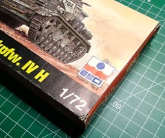 ESCI 1/72 scale German Panzerkampfwagen IV Ausf. H Model Kit