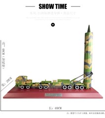 1:30 Alloy DF-31 Intercontinental Ballistic Missile (ICBM) Launch Vehicle Model