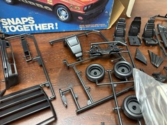 Testors RARE 1980 Mercury Capri Turbo RS Fox Body Model Kit NEW BUT INCOMPLETE