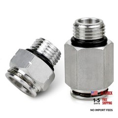 Automatic Transmission Cooler Line Fittings Compatible with Chevy 2004-2011