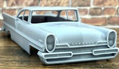 1/24 Scale: Stock “1957 Lincoln Premiere” Body. 3D Printed; Resin.