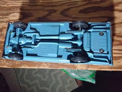 1965 Ford Galaxie 500 XL METALLIC BLUE PROMO Model Car