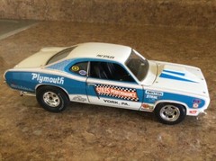 DECALS-Bill Stiles, 71 Duster ProStock. Decal skill required