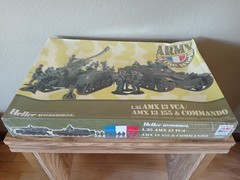 LNIB, Heller – AMX 13 VCA / AMX 13 155 & Commando, 1/35 Scale Model Kit