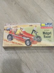 Monogram Plastikit Midget Racer 1:20 Plastic Model Kit P1 98 New Sealed