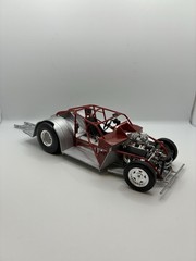 Revell 55 Jukebox Ford Drag Car Model Built