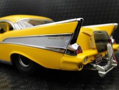 Hot Rod 57 Chevy Dragster Drag Race Car RARE Classic Chevrolet Built Model 55