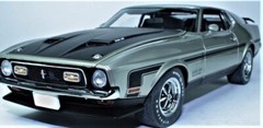 Mustang Ford 1 RAM AIR Hot Rod Race Car GT12Built Metal Model 24 1967T18A1972 40